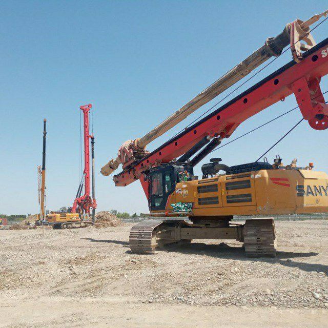 Бурения Буронабивные свай