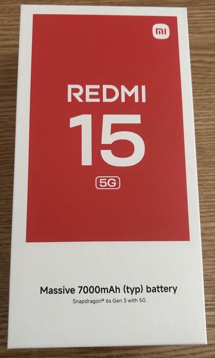 Redmi 15 5G nou!