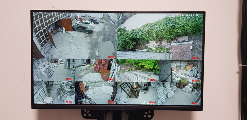 Обслуживание камер видеонаблюдение