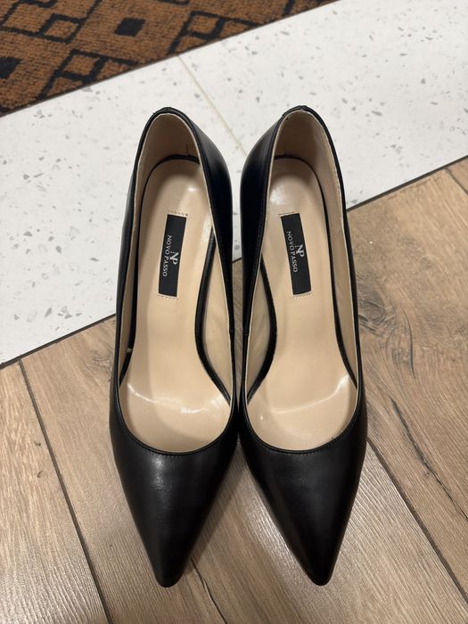 Туфли черные, лодочки