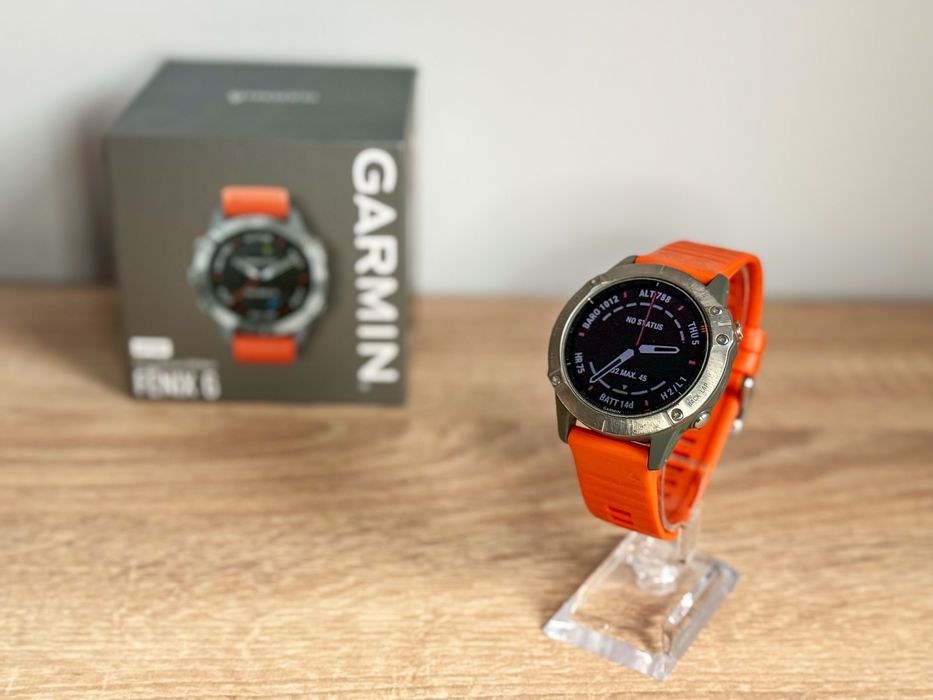 Garmin Fenix 6 SAPPHIRE Full Box – Stare foarte bună