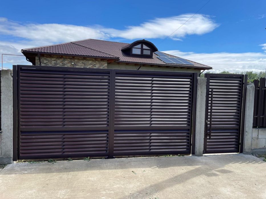 Confectionam garduri metalice, numeroase modele