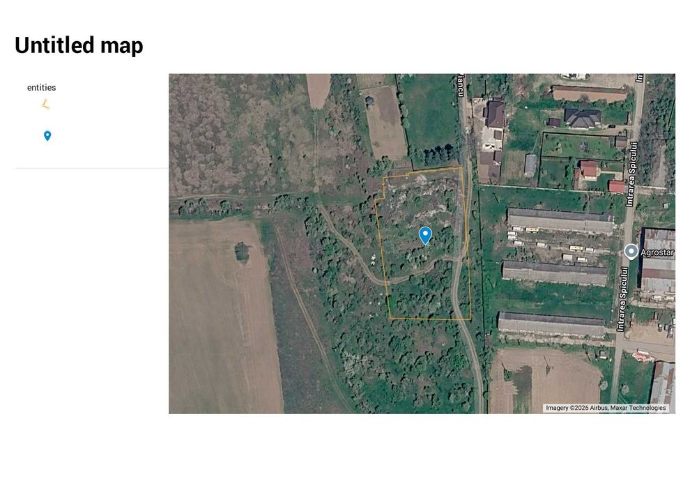 Teren intravilan construibil - 5899 mp, situat în Periș - Cocioc