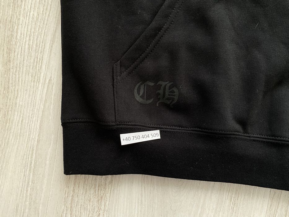 Hanorac Chrome Hearts S Negru - Color