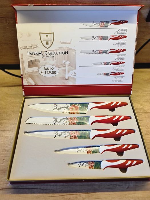 Cuțite 5 bucăți Imperial Collection foarte frumoase