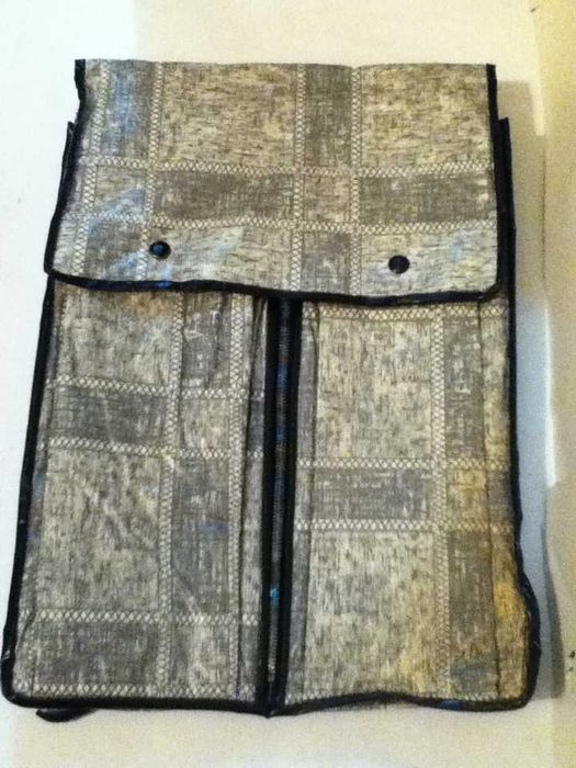 Чехол рубашек, белья  40х28х10 см .Дермантин 1х3,5м коричневый