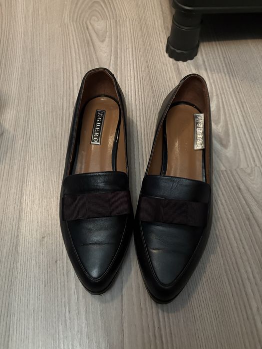Pantofi loafers piele