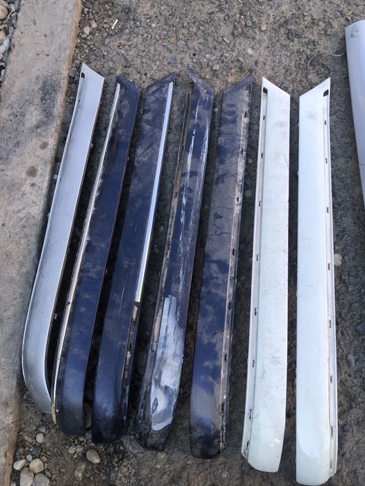 Молдинги бампера на w w 220 мерседес