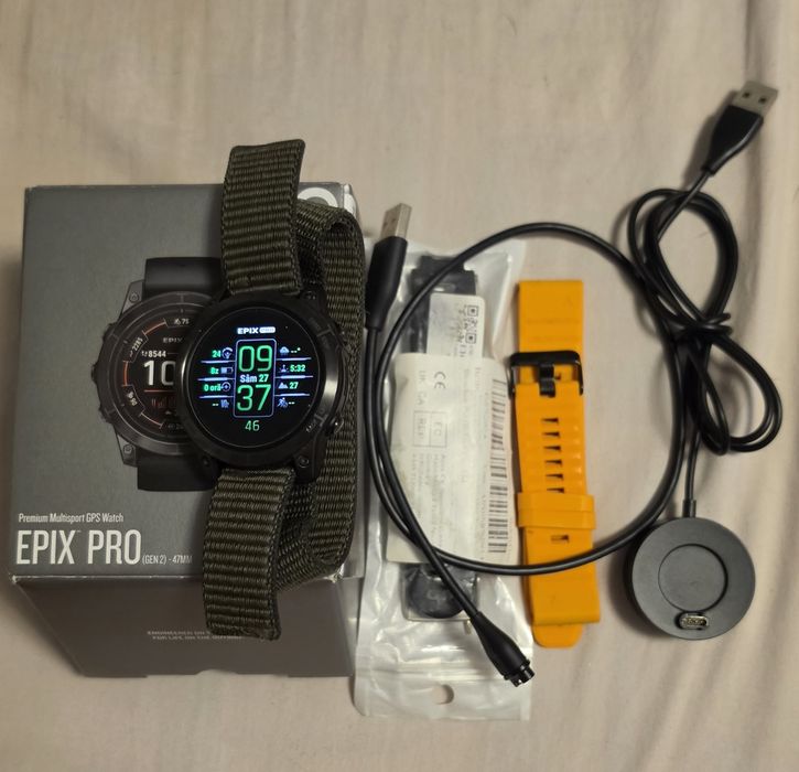 Garmin Epix Pro gen2 47mm fullbox cu garantie