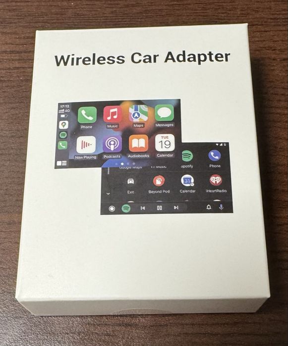 Wireless/безжичен Car adapter 2 в 1/CarPlay/Android Auto/АндроидАуто