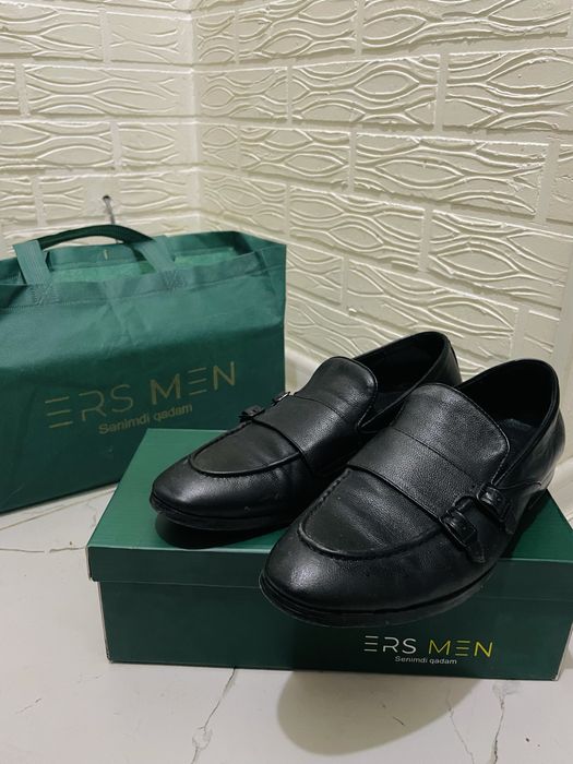 Мужские кожаные туфли