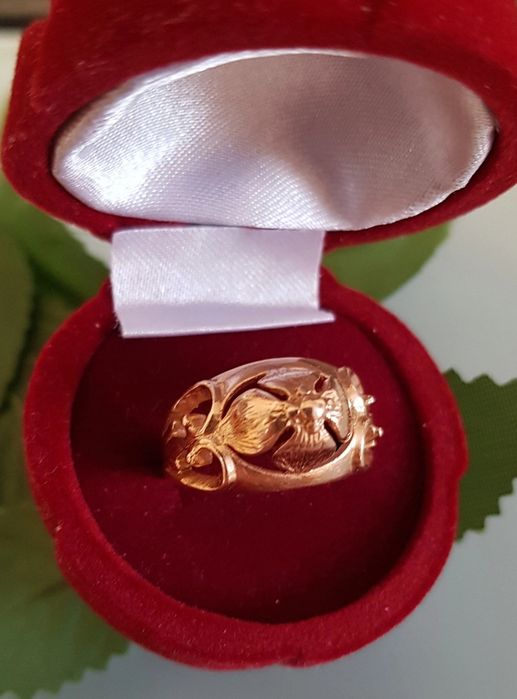 Золотое кольцо 583 пробы