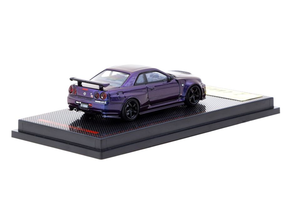 Tarmac x Ignition Mogeл - Nissan NISMO Skyline R34 Z- Tune Midnight Purple