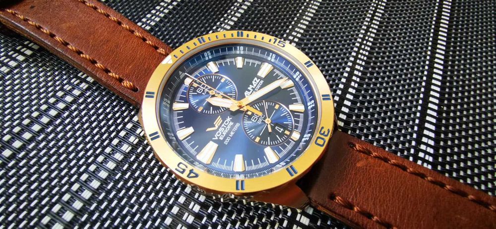 Ceas Vostok Europe Almaz analog quartz Limited Edition Rose Gold
