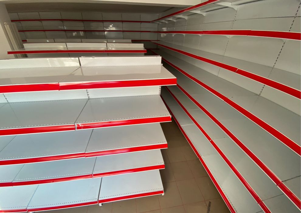 Rafturi pentru magazin metalice reglabile