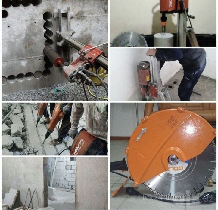 Beton kesish beton buzush demontaj xizmati 24 7