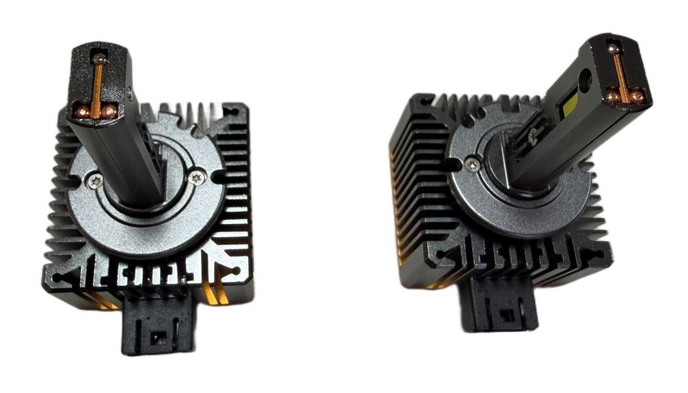 LED Крушки D1S D2S D3S D4S D5S D8s GOLD EDITION 2026 3 Тръби 130W