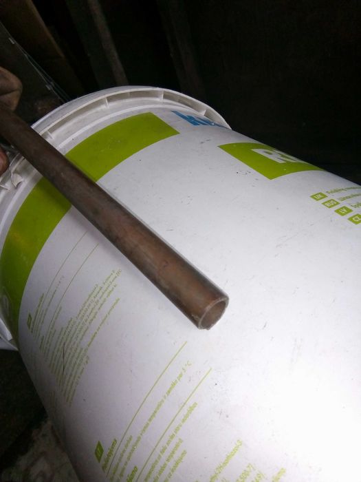 Нови медни тръби на пръти 3м/ф16х2мм/ – Общо 12 бр за 360лв