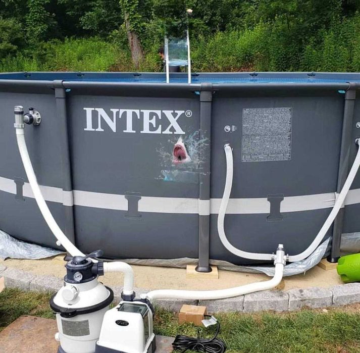 Каркасный бассейн INTEX basseyn bassen basen басейн ИН-13 оригинал