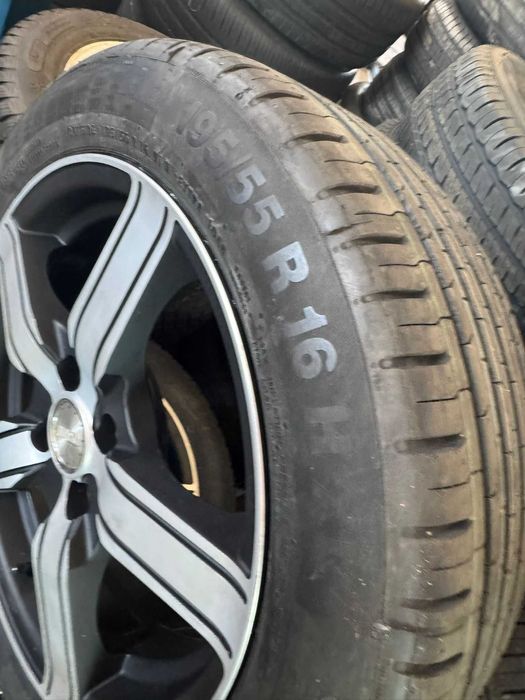 Jante Noi Dacia Logan Sandero Anvelope Noi Vara Continental 195 55 16