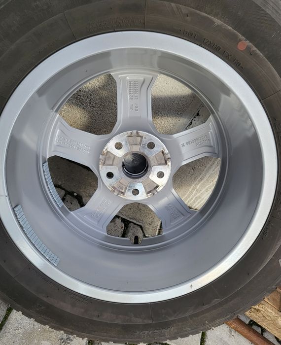 Jante aliaj Audi R17, Q3, A4 ,A5, A6, anvelope Hankook 215 65 17