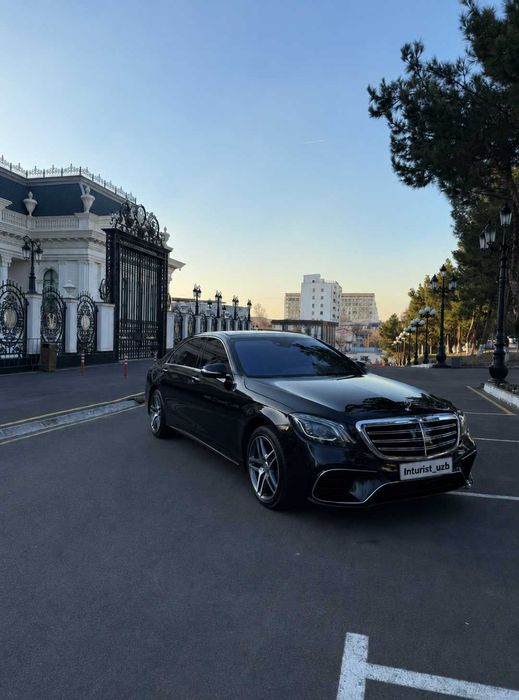 Mercedes-Benz S-Class W222 haydovchi bilan | VIP | Aeroport | To'y |