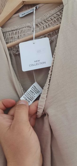 Костюм ХЛ-2ХХЛ, лек, летен, бежов. Нов.