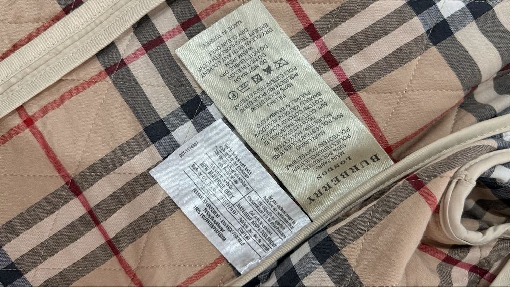 Burberry Jacket ОРИГИНАЛ. Бежевый/молочный