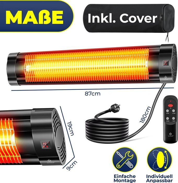 Încălzitor infraroșu 2500W