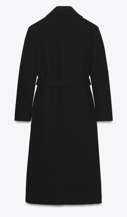 Пухкаво  и черно вълнено палто Zara