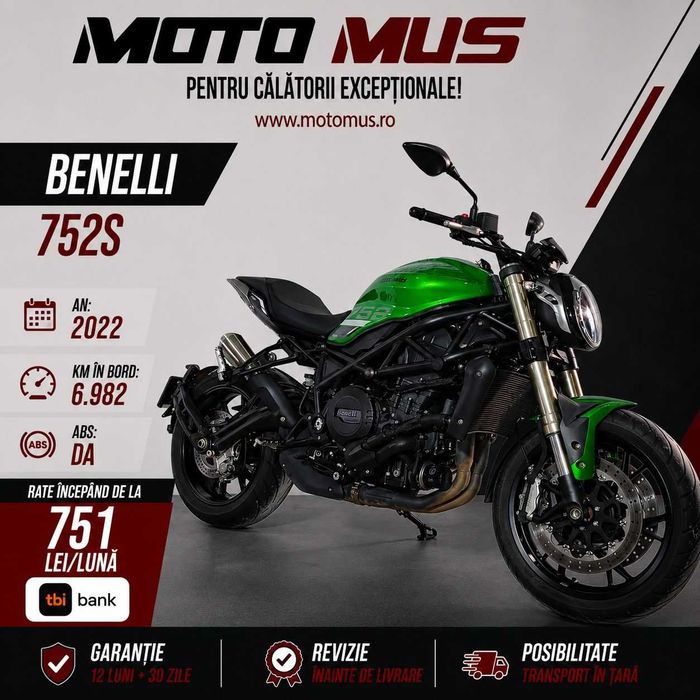 Motocicleta Benelli 752s ABS | BN43835 | motomus.ro Gherla • OLX.ro