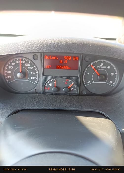 Fiat Ducato euro 6 motor 2,3 / 150 cp fără adblue din fabrică