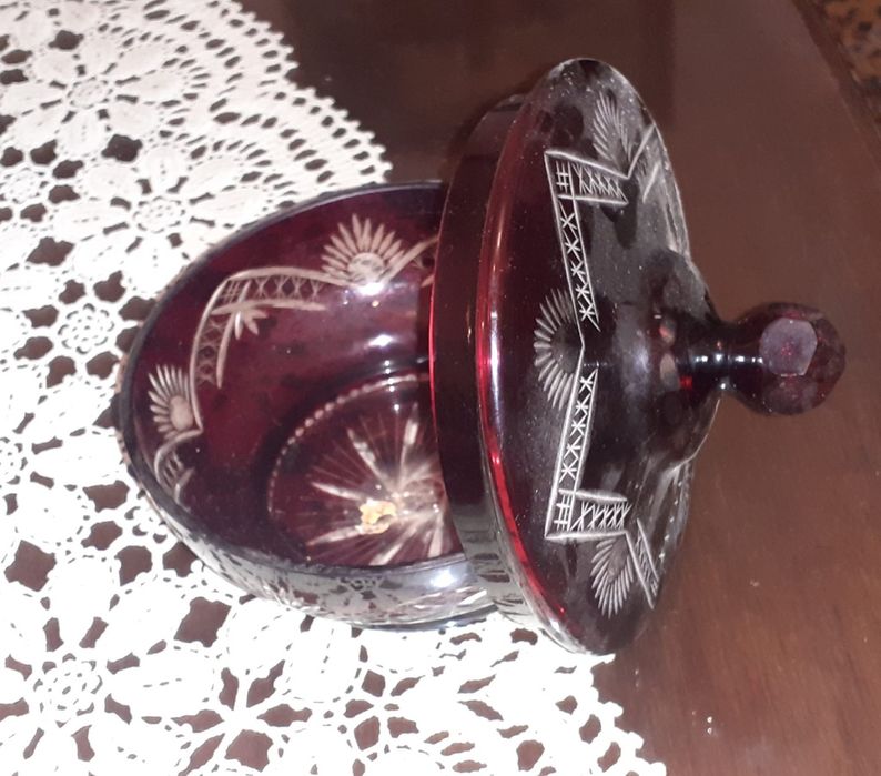 Cristal/de/Bohemia/decorate "cut/to/clear"