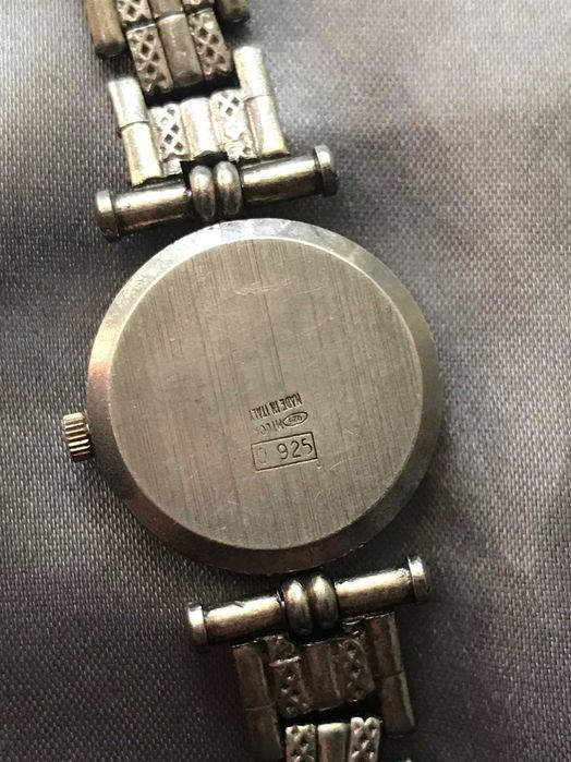 Винтаж Серебряные женские часы Италия 925