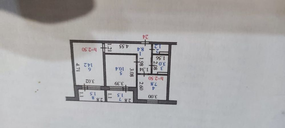 Продам 2х комнатную квартиру