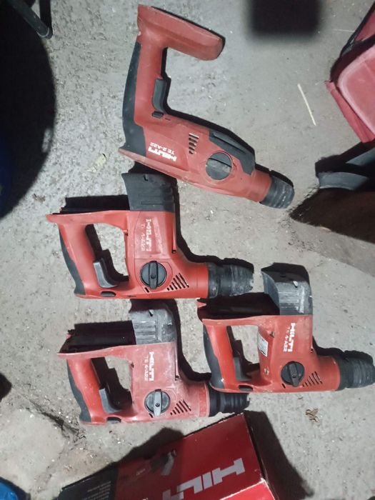 Машини Hilti готови за работа обслужени от до