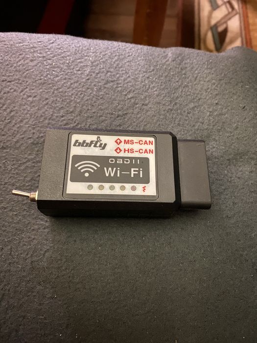 Продавам OBD2 Wi-Fi диагностичен адаптер BBFly ELM327 с превключвател MS-CAN / HS-CAN