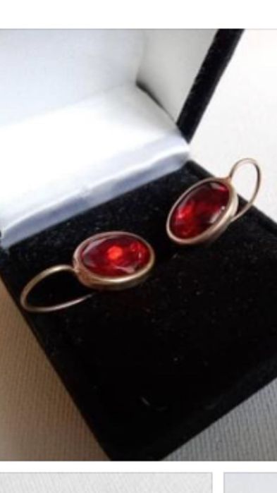 Руски обеци сребро 1979г