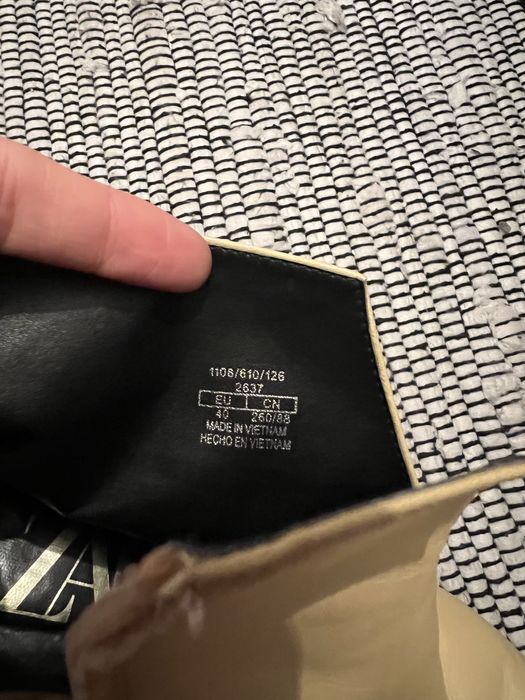 Vand pantofi/ghete stiletto ZARA piele naturala marimea 40