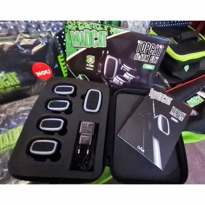 Set Senzori Pescuit cu Statie MADCAT TOPCAT 4+1