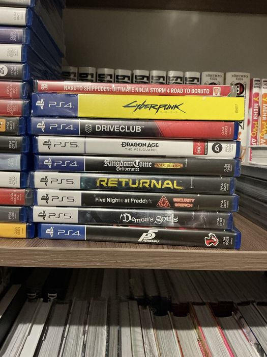Продам игры для ps5/ps4