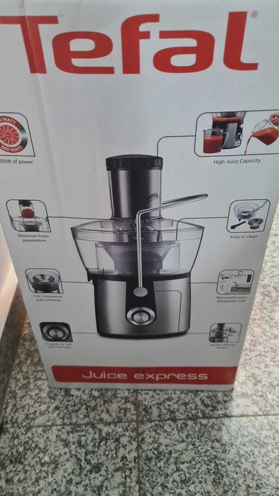 Storcator de fructe Tefal Juice Express ZE550D38, 800 W, 2 viteze
