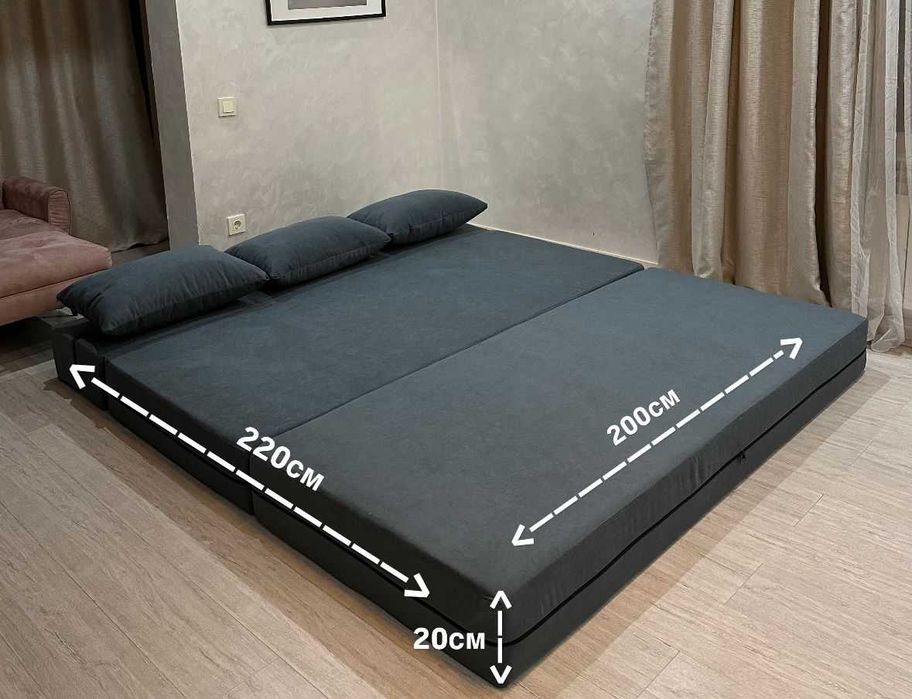 Безкаркасный диван