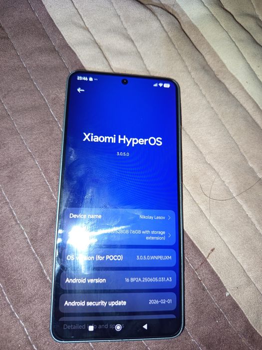 Xiaomi Poco f6  512 GB/12 GB RAM