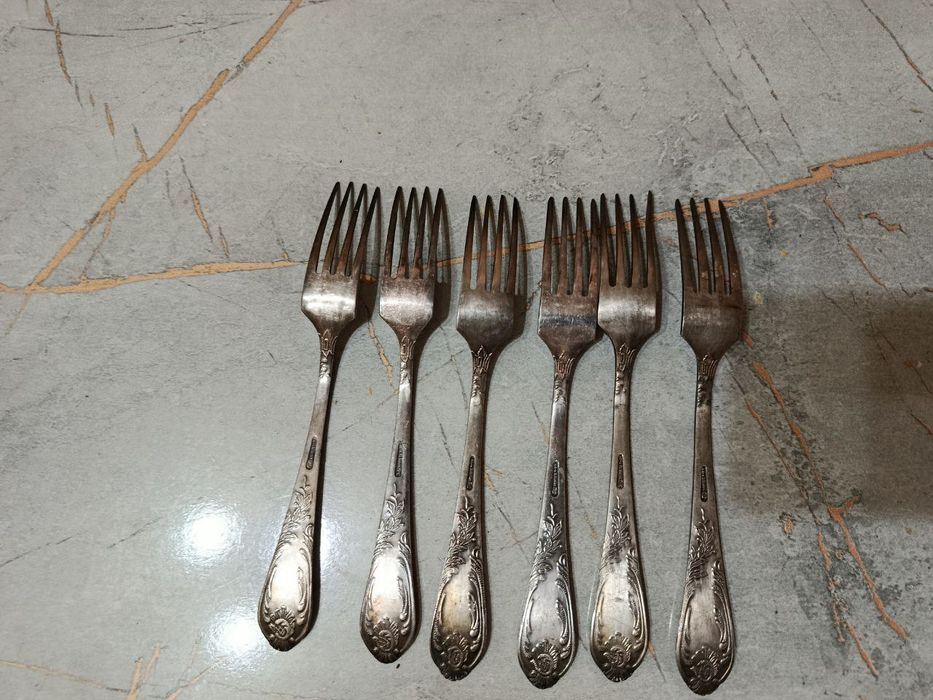 Мельхиоровые вилки