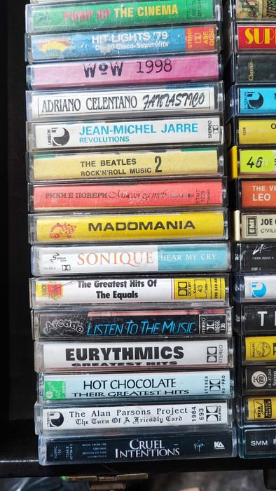 Аудио касети лицензирани и студийни