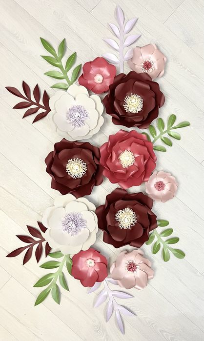 Продам настенные цветы