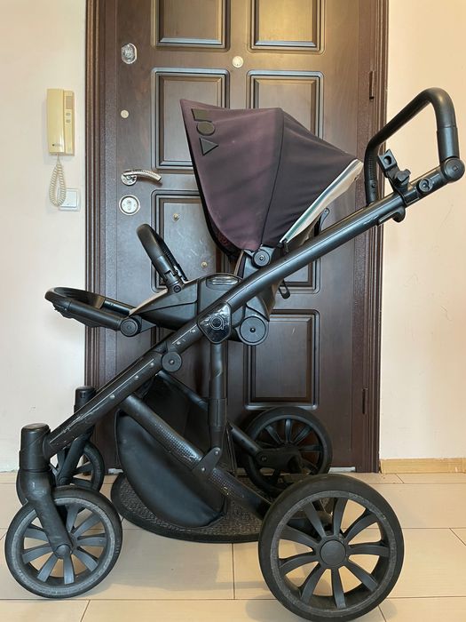 Детска количка 2 в 1 Anex M/ Type PRO, Safa Sahin, бежово/черно