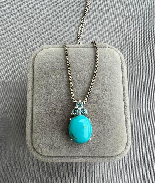 Pandantiv si lant din argint