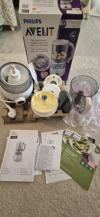 Philips Avent 4 in 1 aparat de gatit la abur si blender